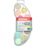 Kores Akuarellas vodové barvy Mini 12 barev 25 mm – Zboží Dáma
