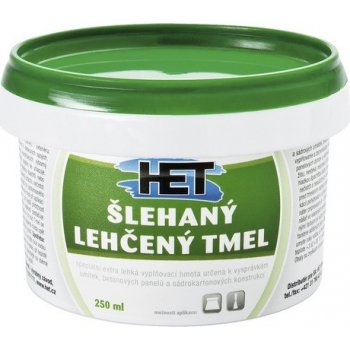 HET Šlehaný lehčený tmel 250g