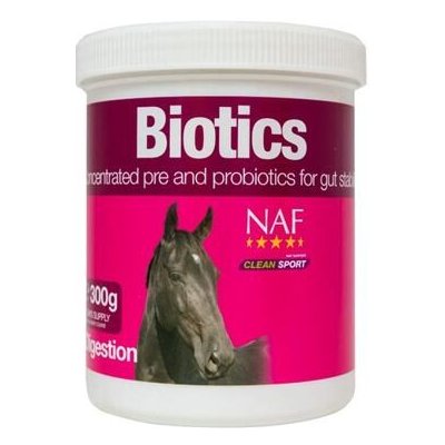 NAF Biotics Vysoce kvalitní probiotika a prebiotika s vitamíny pro obnovu přirozené funkce střev 1.4 kg