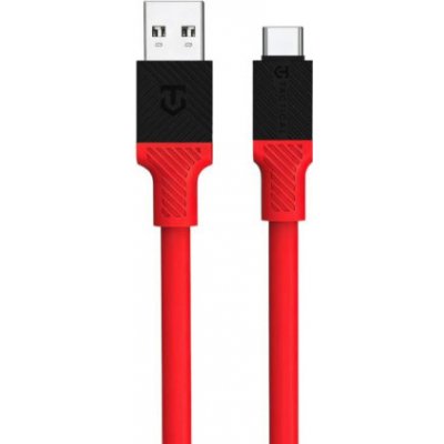 Tactical 57983117386 USB-A/USB-C, 1m, červený