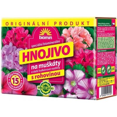 AG Biomin hnojivo na MUŠKÁTY 0,5 kg – Hledejceny.cz