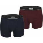 Mexx pánské boxerky 2 kusy navy modrá Lavender – Zboží Dáma