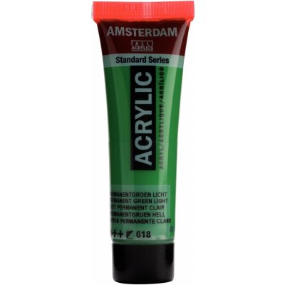 Amsterdam Standard Akrylová barva Permanent Green Light 618 120 ml