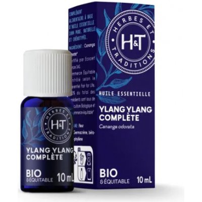 Herbes et Traditions éterický olej Ylang Ylang komplet BIO + FFL 10 ml – Hledejceny.cz