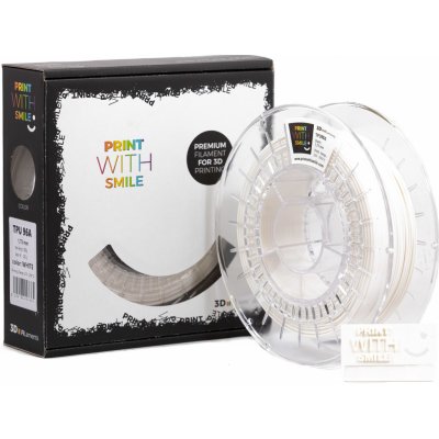 Print With Smile Print WS Flex TPU 96A White 1,75 m, 0,5 kg – Zboží Živě