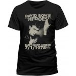 David Bowie tričko Heroes Earls Court – Hledejceny.cz