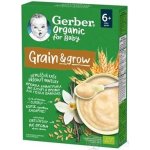 Gerber Organic for Baby Nemléčná kaše pšeničně-ovesná vanilka 200 g – Zboží Dáma