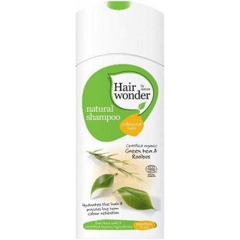 Hairwonder přírodní šampon pro barvené vlasy s Bio zeleným čajem a rooibosem 200 ml