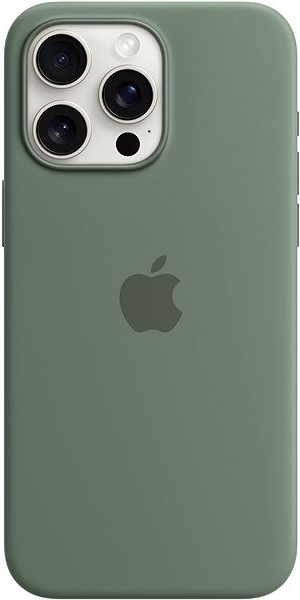 Apple Silikonové s MagSafe iPhone 15 Pro Max, cypřišově zelené MT1X3ZM/A