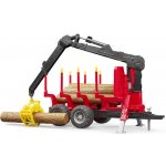 Bruder 2252 Přepravník na dřevo s nakladačem – Zboží Dáma