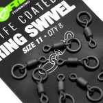 Korda Obratlík PTFE Ring Swivel vel.11 8ks – Zboží Dáma
