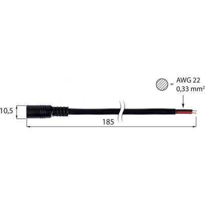 MCLED Konektor ML-112.006.21.0 napájecí ML-112.006.21.0 – Zbozi.Blesk.cz