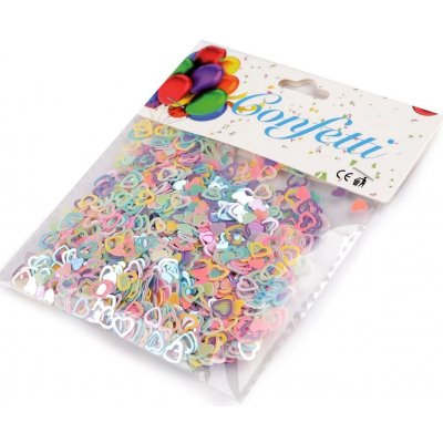 StoklasaStříbrné konfety srdce – Zboží Dáma