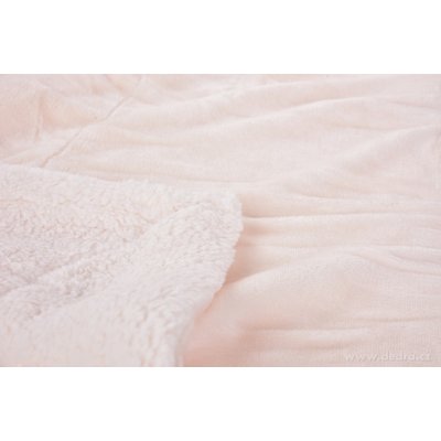 ROYAL LAGOON VELVET luxusní deka dvouvrstvá krémová 150x200 – Sleviste.cz