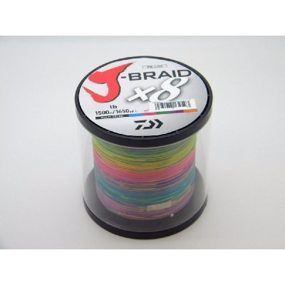 Daiwa šňůra J-Braid multi color 1m 0,42mm 46,5kg – Zboží Mobilmania