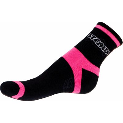 Stealth Ponožky černo-růžové (dětské)