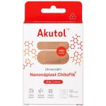 AKUTOL® Nanonáplast ChitoFib® univerzální balení 15 ks – Zbozi.Blesk.cz