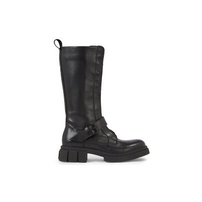 Tommy Hilfiger Cool Monochromatic Bikerboot FW0FW07338 Black BDS – Zboží Dáma