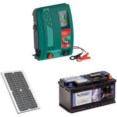 Ako Sada elektrického ohradníku MP AN 6000 a solární panel 55 W a akumulátor 70 Ah – Hledejceny.cz