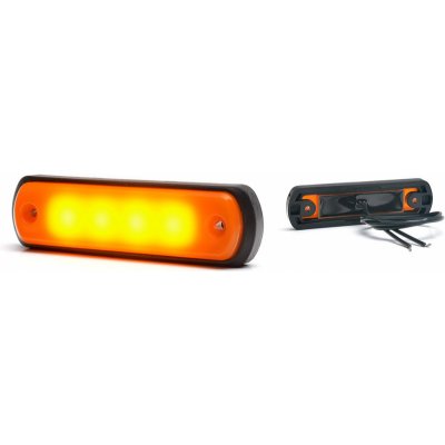 Svítilna poziční boční oranžová LED 12/24V WAS W189N/1341 – Hledejceny.cz