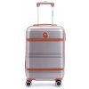 Cestovní kufr Airtex Worldline 629 ABS zlatá/champagne 40 l