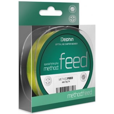 FIN Method Feeder Strong yellow 200 m 0,25 mm 12,1 lbs – Hledejceny.cz