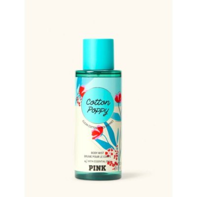 Victoria´s Secret Pink tělový sprej Cotton Poppy 250 ml – Zboží Mobilmania