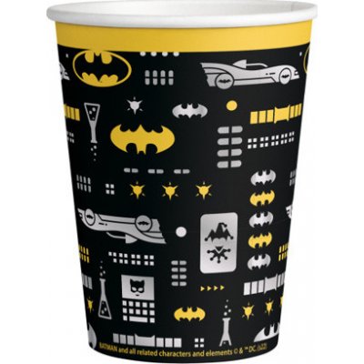 Amscan EKO Papírové kelímky Batman – Zbozi.Blesk.cz