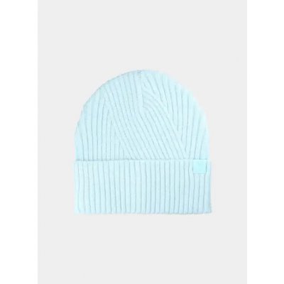 4F dámská zimní čepice beanie s ribovaným pletením 4FWAW25ACAPF569 modrá – Hledejceny.cz