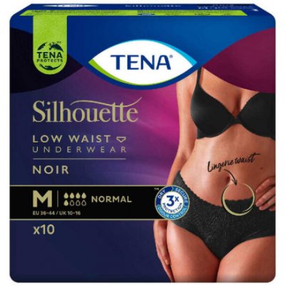 Tena Silhouette Normal Noir 795516 M 10 ks