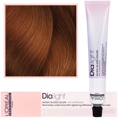 L'Oréal Paris public Dia Light 7.43 barvení vlasů Kaštanová 50 ml