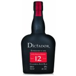 Dictador Rum 12y 40% 0,7 l (holá láhev) – Zboží Dáma