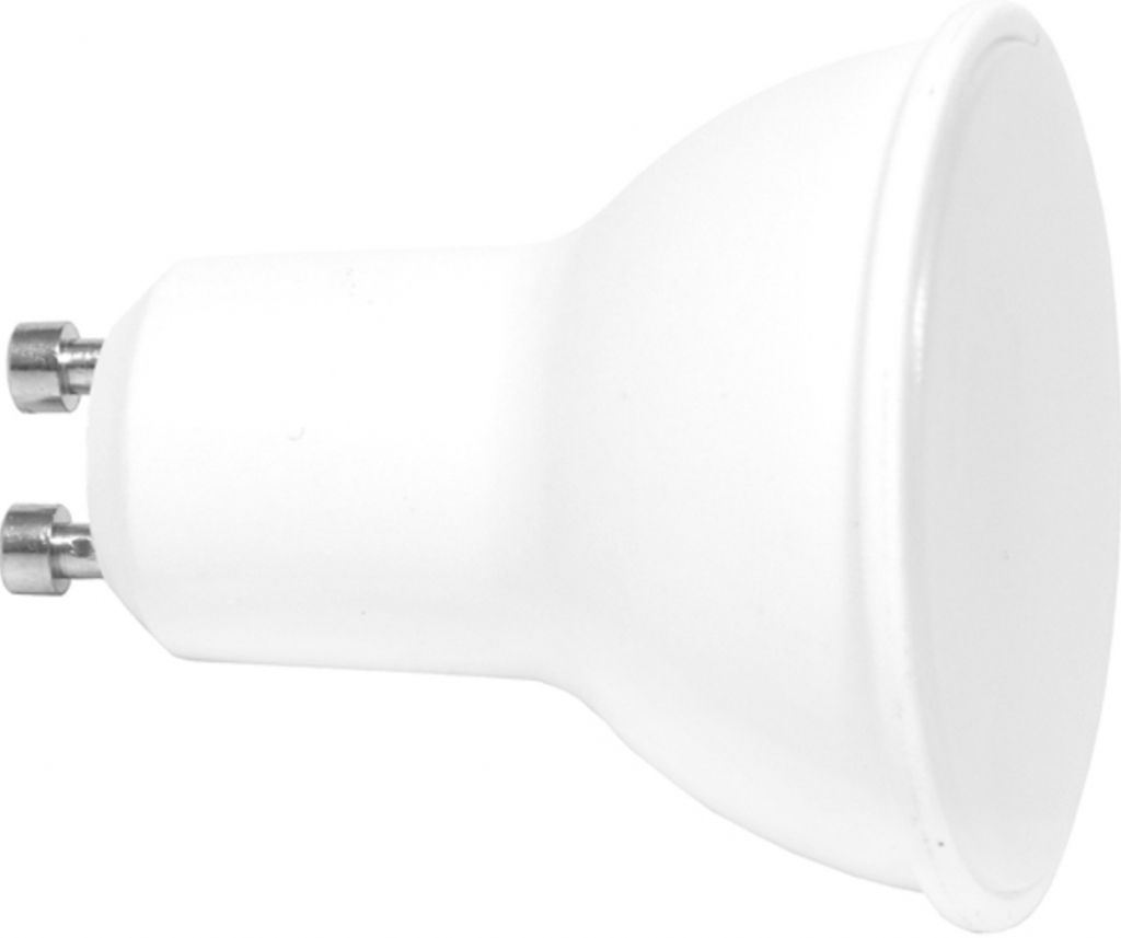 Ecolite LED žárovka GU10 teplá bílá 5W 470Lm