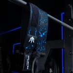 Unlisted Strength bandáže na zápěstí 4 mm Blue lightning Wrist Wraps černo/modré – Hledejceny.cz