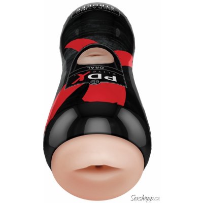 PDX Elite Oral Vibrating Stroker – Zboží Mobilmania