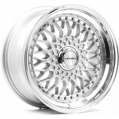 Lenso Bsx 8,5x17 5x112 ET25 gloss silver & polished – Sleviste.cz