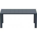 SIESTA Zahradní rozkládací stůl VEGAS medium 100 x 180 béžovo-šedá – Zboží Dáma