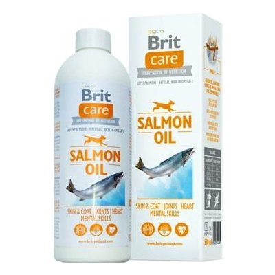 BRIT Care Salmon Oil Lososový olej objem 1 l 0.5 kg
