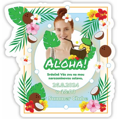 Personal Personal Personalizované pozvánky Aloha – Zboží Dáma