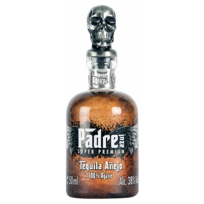 Tradition Mexico Tequila Padre Azul Anejo 38% 0,05 l (holá láhev)