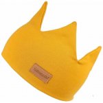 Miminato dětská korunková čelenka hořčičná – Zboží Dáma