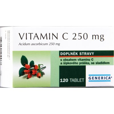 Generica Vitamin C 25 g 120 tablet – Hledejceny.cz