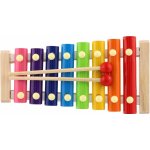 Teddies Xylofon 24 cm s paličkami – Zboží Dáma
