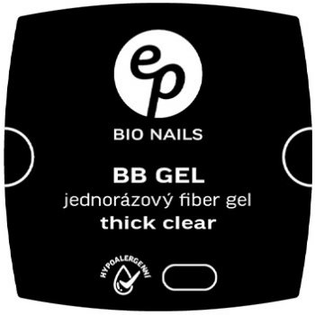 BIO nails BB Fiber THICK CLEAR jednofázový hypoalergenní gel 5 ml
