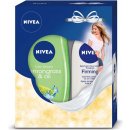 Kosmetická sada Nivea Q10 Firming Normal Skin tělové mléko 250 ml + sprchový gel Lemongrass & Oil 250 ml dárková sada