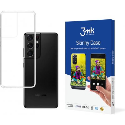 Pouzdro 3mk Skinny Samsung Galaxy S21 Ultra 5G čiré