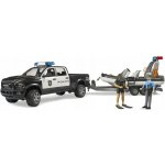 Bruder 2507 RAM Policie s člunem a 2 figurkami – Zboží Dáma