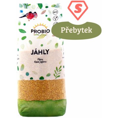 ProBio Jáhly BIO 500g – Hledejceny.cz