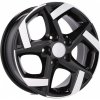 Alu kolo, lité kolo Racing Line B0121 6x15 5x114,3 ET39 black polished