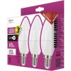 Žárovka Emos LED žárovka Classic Candle E14 5W=40W neutrální bílá ZQ3221.3 3 ks